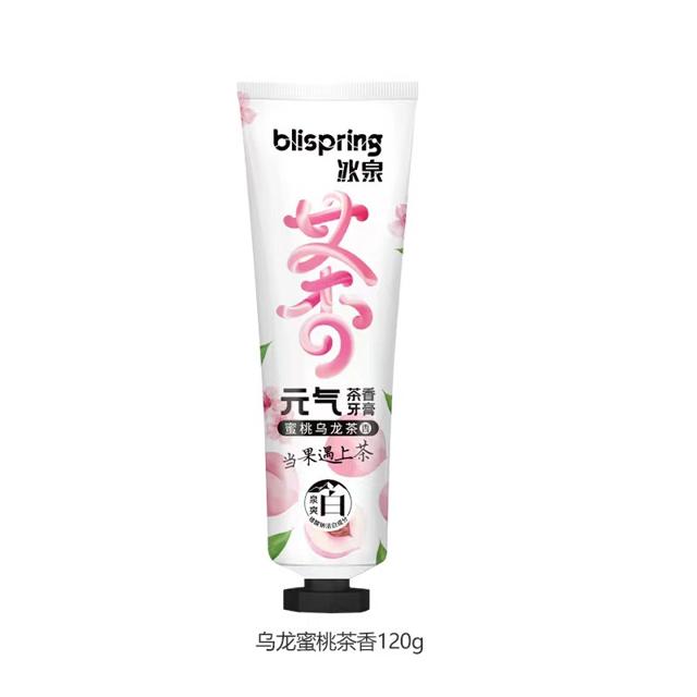 可用签到红包 冰泉 益生菌口香糖美白牙膏120g