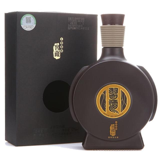88VIP：XIJIU 习酒 窖藏1988 雅致版 53%vol 酱香型白酒 579ml 单瓶装