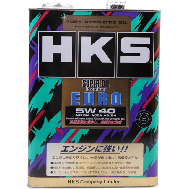 HKS 日本进口欧规A3/B4全合成机油5W40 5L