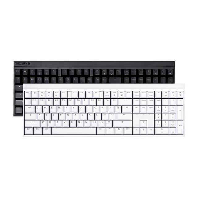 CHERRY 樱桃 MX2.0S 有线机械键盘 黑青红茶轴