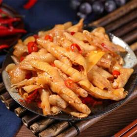 知尝 柠檬无骨鸡爪400g 微辣