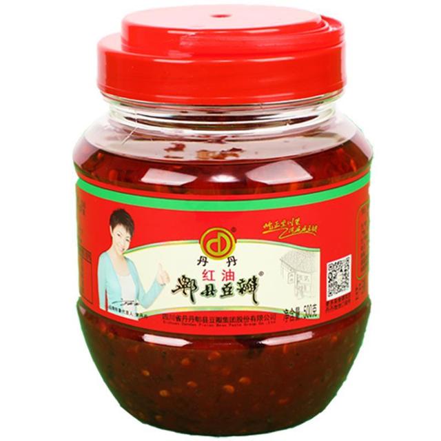 丹丹 红油 郫县豆瓣 500g*2瓶