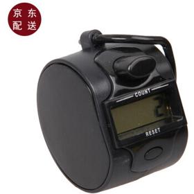 Tuyuan 途缘 便携式手动5位数显数字计数器点数器电子计数器计 黑色
