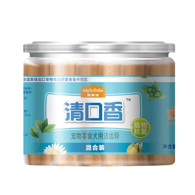 Myfoodie 麦富迪 清口香8罐狗狗零食磨牙棒幼犬泰迪除口臭耐咬洁齿棒狗零食