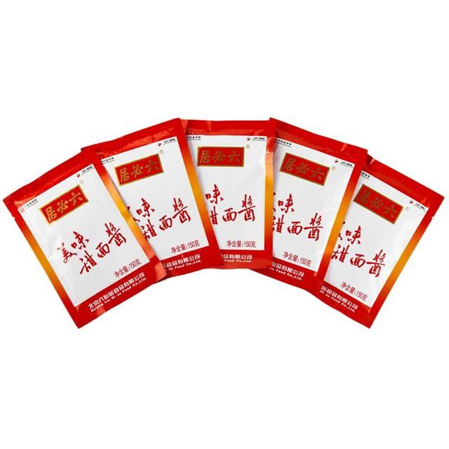 六必居 老北京甜面酱 150g*5袋