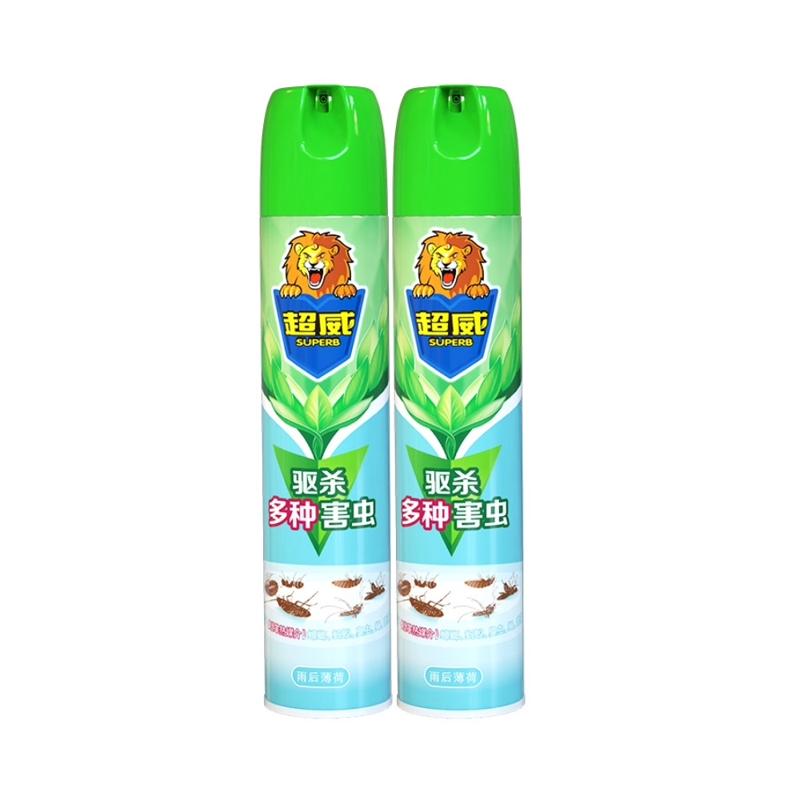 返卡3元 超威薄荷杀虫气雾剂500ml*2罐