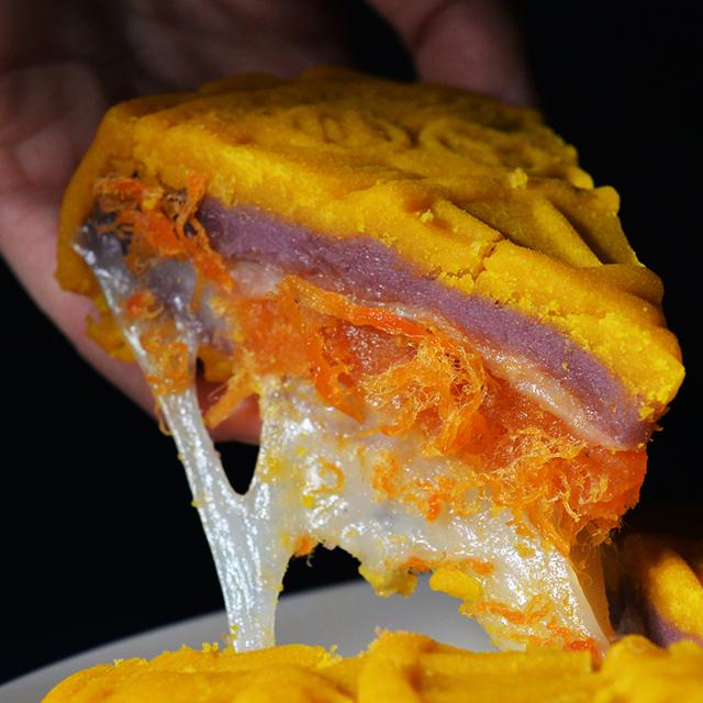 糕叔大月饼0蔗糖中秋月饼礼盒