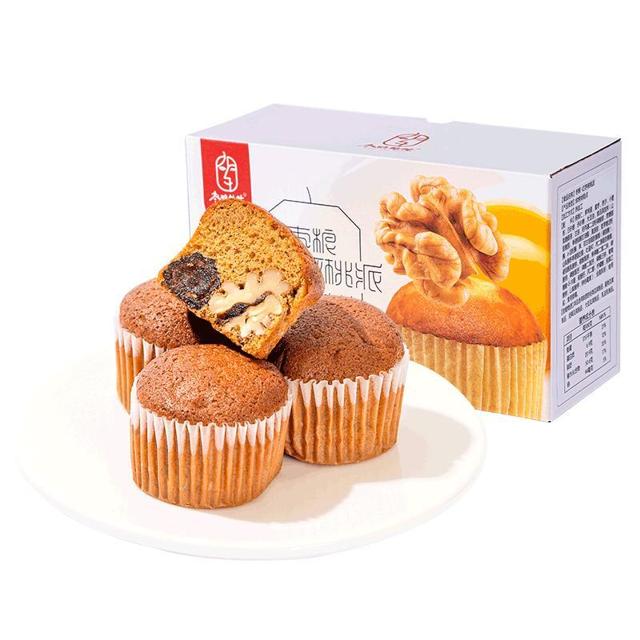 枣粮先生 红枣核桃派面包整箱早餐枣泥蛋糕营养下午茶360g