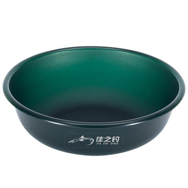 佳之钓 饵料盆不沾拌料盒三件套开饵盆搓饵拉饵盘鱼饵钓鱼散炮盆大号加深