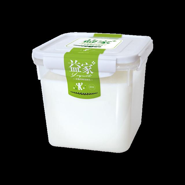 terun新疆天润发酵乳酸奶2kg大桶两公斤