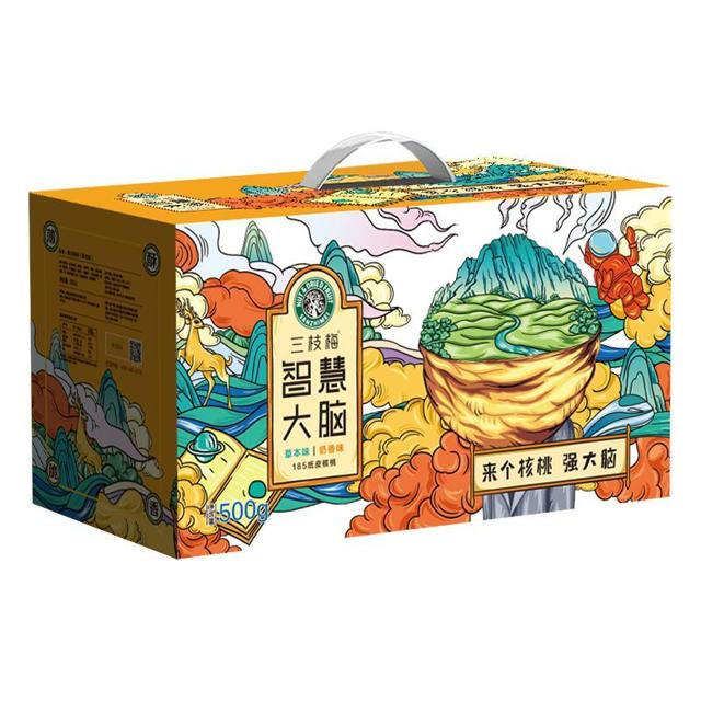 三枝梅 草本味 纸皮核桃 500g
