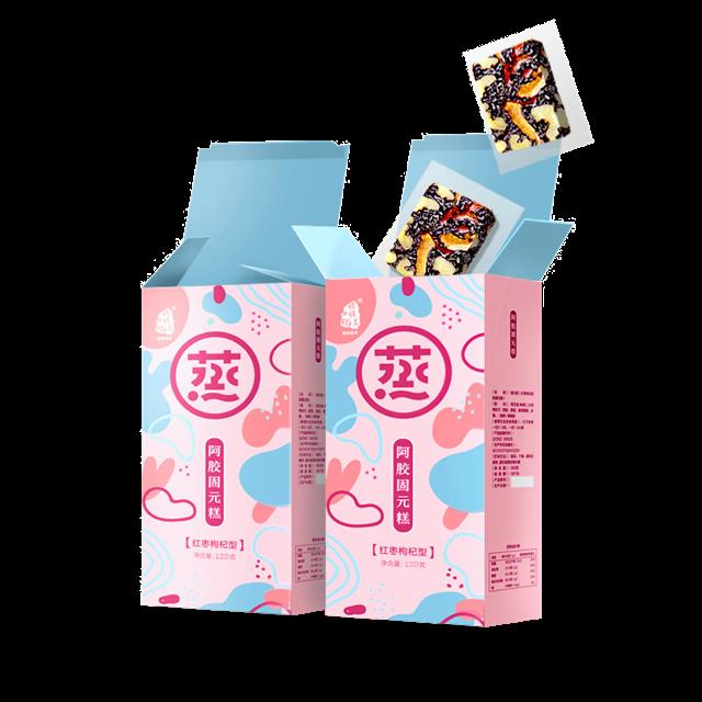 拍四件 姥姥现蒸阿胶糕120g*4盒