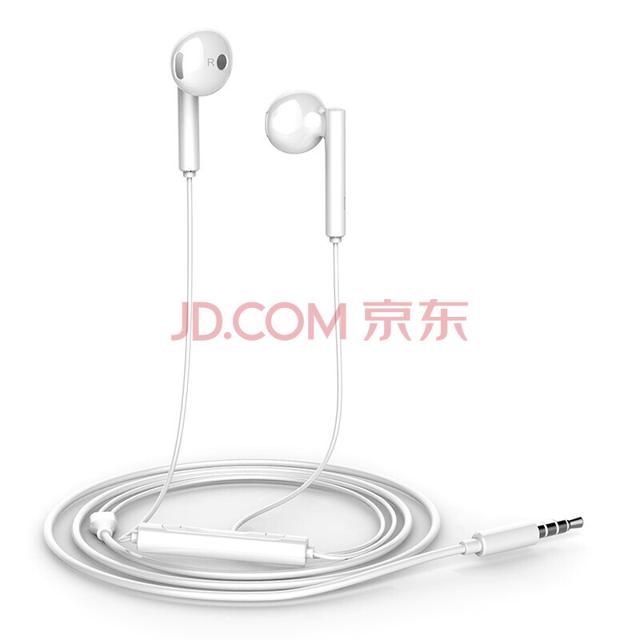 HUAWEI 华为 AM115 标准版 入耳式有线耳机 白色