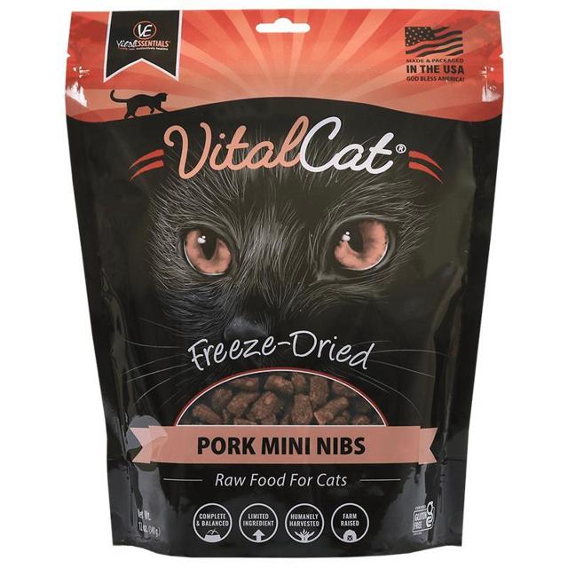 Vital Essentials VE冻干猫肉粒火鸡猪肉主食生骨肉冻干猫粮340g