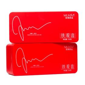 Muhai 目海 铁观音茶叶礼盒装 2022年 新茶 清香型256g