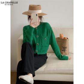 La Chapelle 复古感韩版毛衣