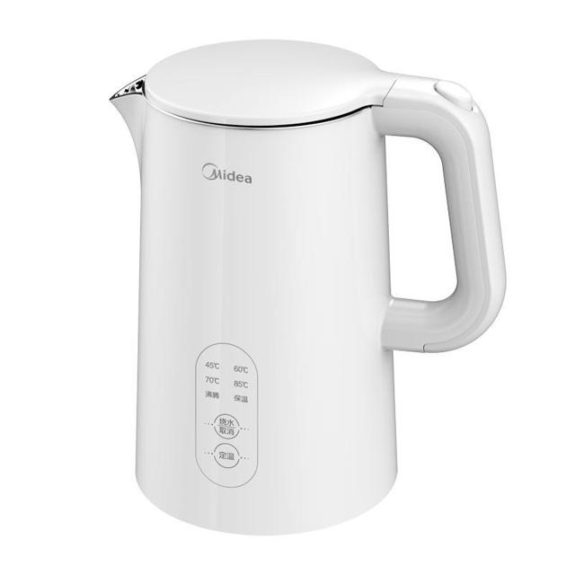 Midea 美的 恒温电热水壶家用泡茶智能烧水壶保温一体全自动不锈钢开水壶