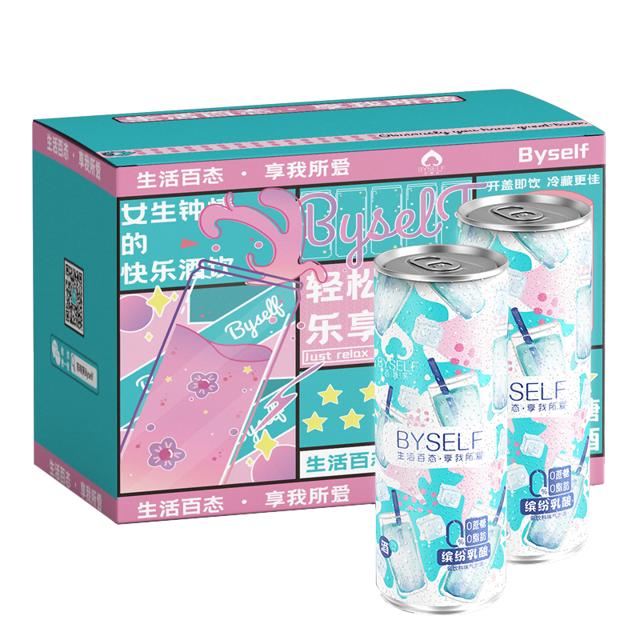 百晓芙 鸡尾酒礼盒装6罐