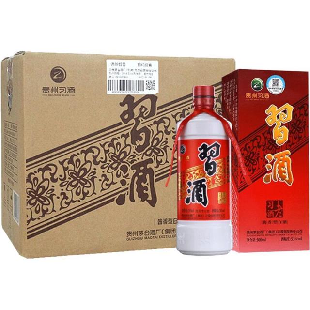 88VIP：XIJIU 习酒 老习酒 53%vol 酱香型白酒 500ml*6瓶 整箱装