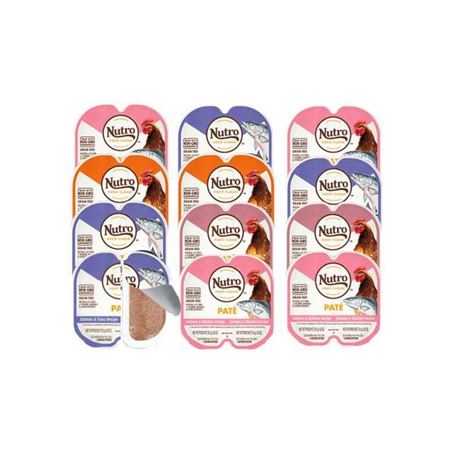 88VIP：Nutro 美士 88vip：美士一分为二主食猫餐盒75g*12盒