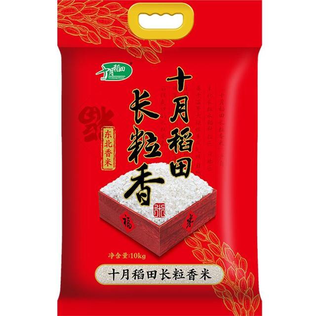 88VIP：十月稻田 长粒香大米 10kg