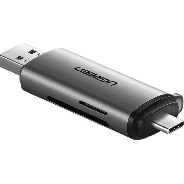 UGREEN 绿联 读卡器usb3.0高速多功能合一sd内存卡转换tf安卓电脑u盘一体