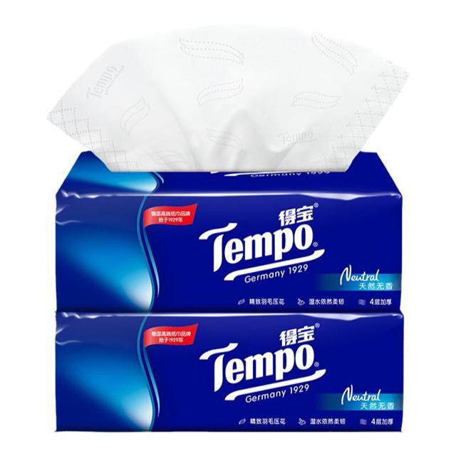 Tempo 得宝 经典无香系列 抽纸