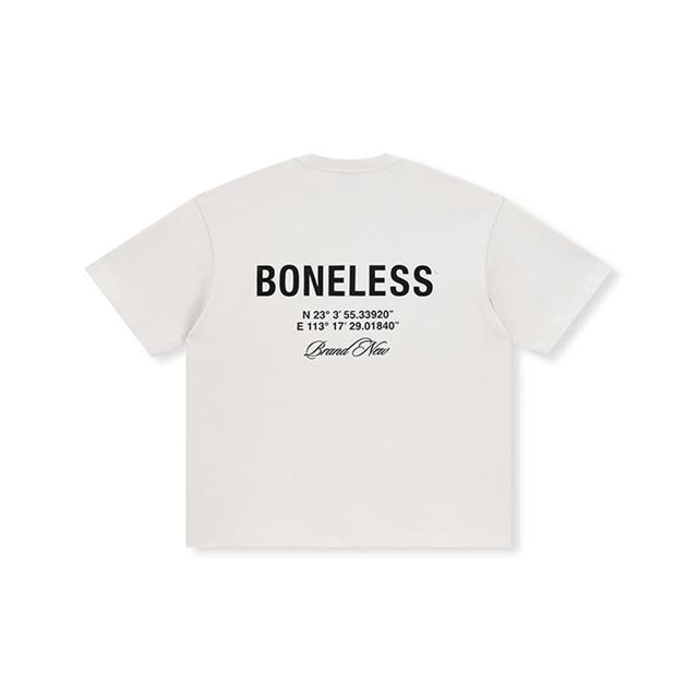BONELESS 男士基础短袖T恤 K1225