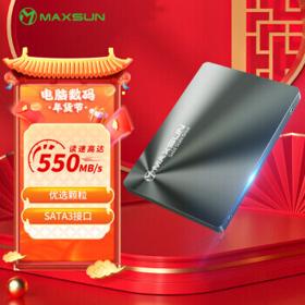 MAXSUN 铭瑄 512GB SSD固态硬盘SATA3.0接口 终结者系列 电脑升级高速读写版