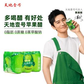 天地壹号 苹果醋饮料 330ml*6罐