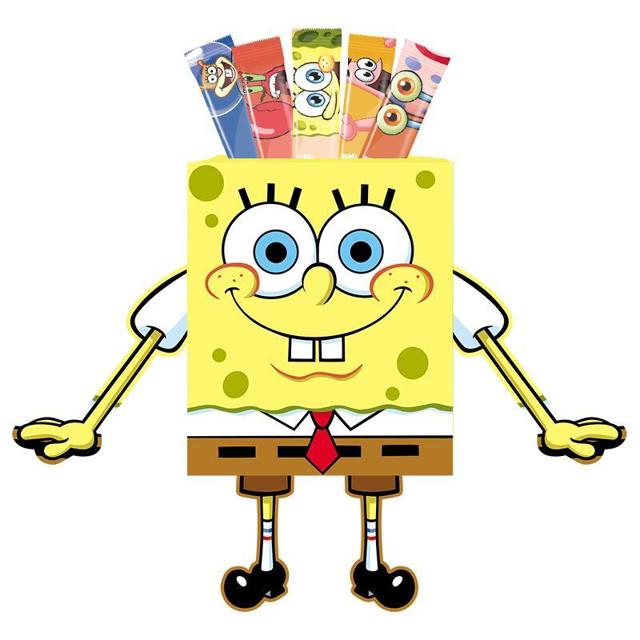 SpongeBob 海绵宝宝 未零beazero海绵宝宝水果棒95条礼盒装水果条果肉条儿童零食小吃