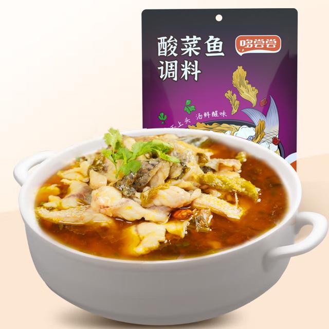首单+签到 酸菜鱼调料包360g