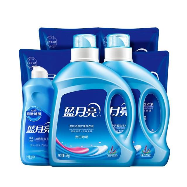 88VIP、周二生活场：Bluemoon 蓝月亮 亮白增艳洗衣液 6.5kg