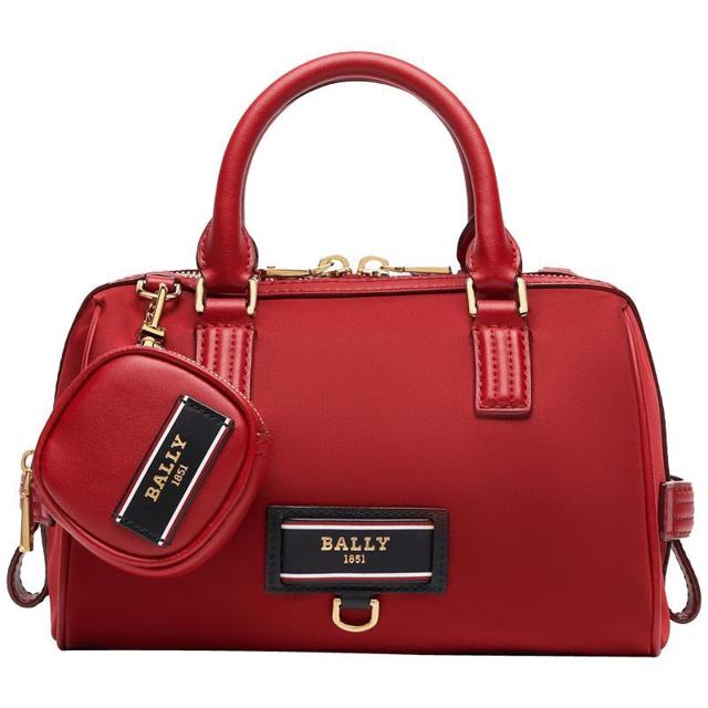 BALLY 巴利 新款女士红色斜挎包迷你包6300492