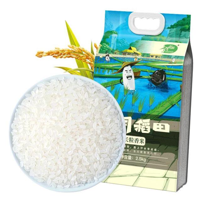 十月稻田 2022年新米 东北长粒香大米 2.5kg