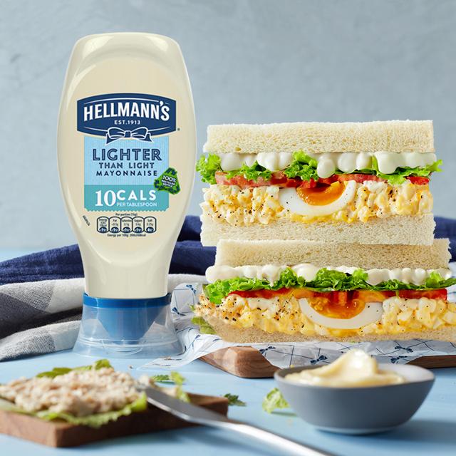 hellmanns/好乐门超低脂蛋黄酱430ml