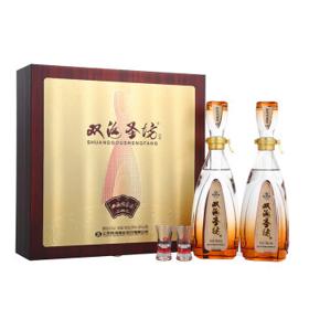 双沟 珍宝坊圣坊 浓香型 42度 (480ml+20ml)*2瓶 礼盒装