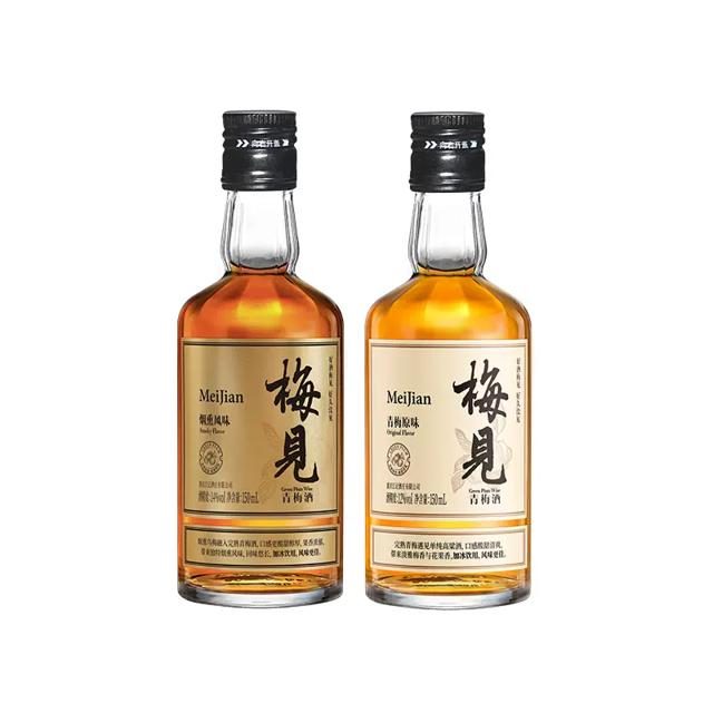 梅见青梅酒+烟熏味150ml*2瓶