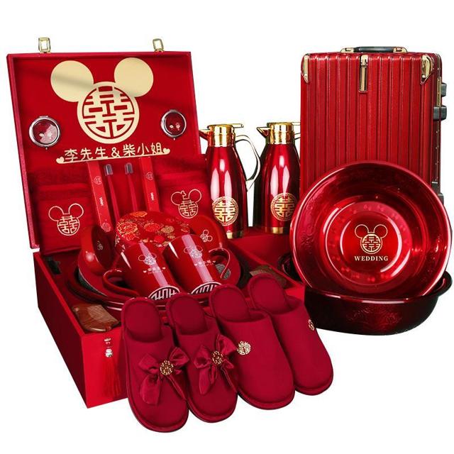 周二生活场：嘻吻乐 陪嫁箱套装 美满良缘