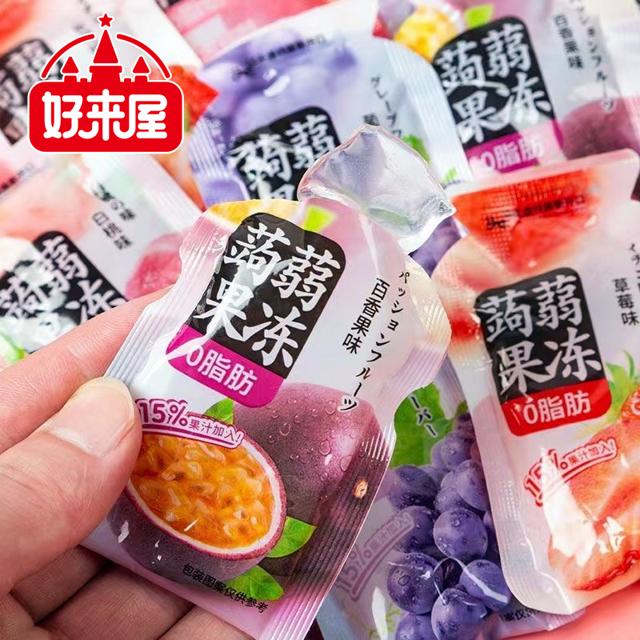 好来屋食品 蒟蒻果汁果冻800g