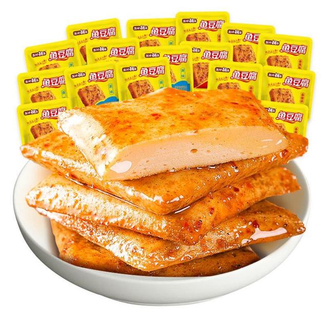 盐津铺子 鱼豆腐 原味 560g
