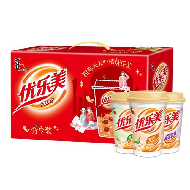 u.loveit 优乐美 椰果奶茶 杯装 80g*15杯