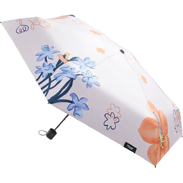 Beneunder 蕉下 花朵拉遮阳伞女防紫外线晴雨两用小巧便携折叠迷你黑胶防晒伞