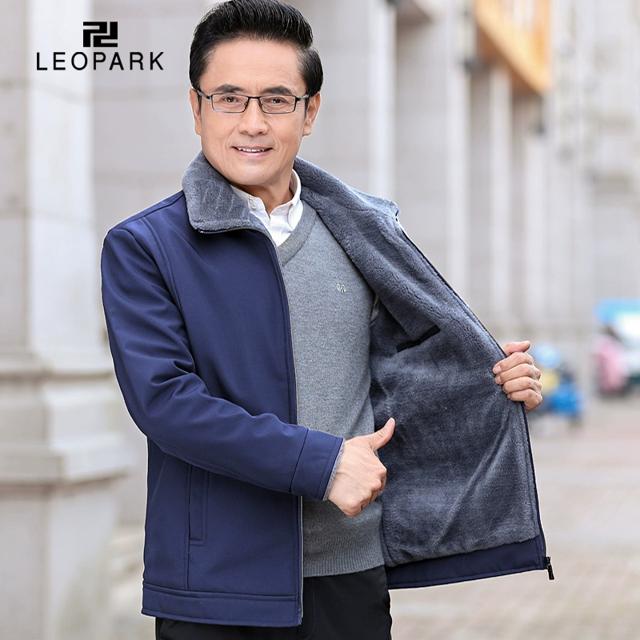 多款可选 LEOPARK男士加绒棉服