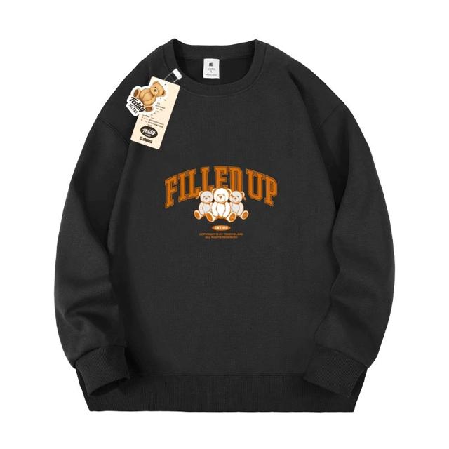 加绒拍4件 TEDDYISLAND泰迪熊纯棉卫衣