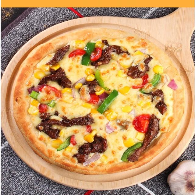 汉帝加热即食肉香芝士披萨190g*5盒