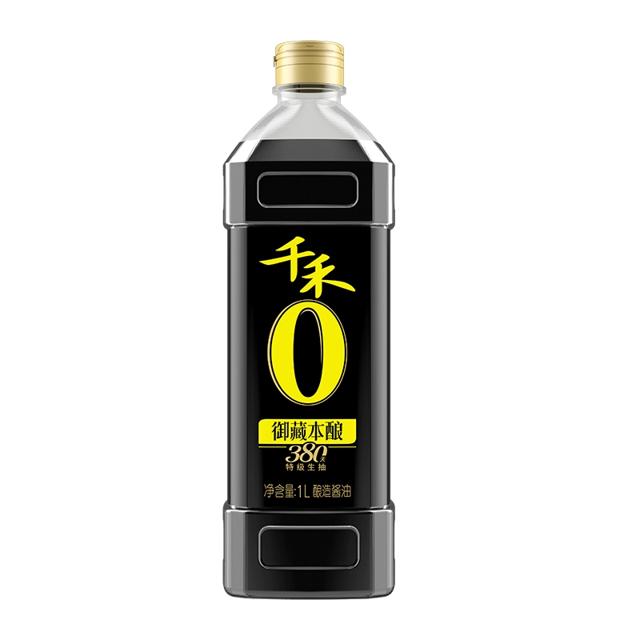 拍5件 千禾御藏380天1L特级头道生抽