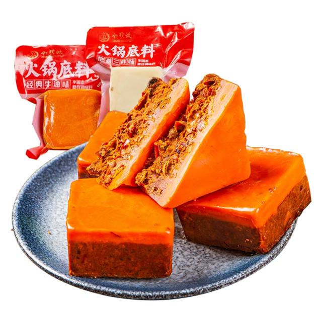 首单+签到 小龙坎牛油火锅底料+蘸料