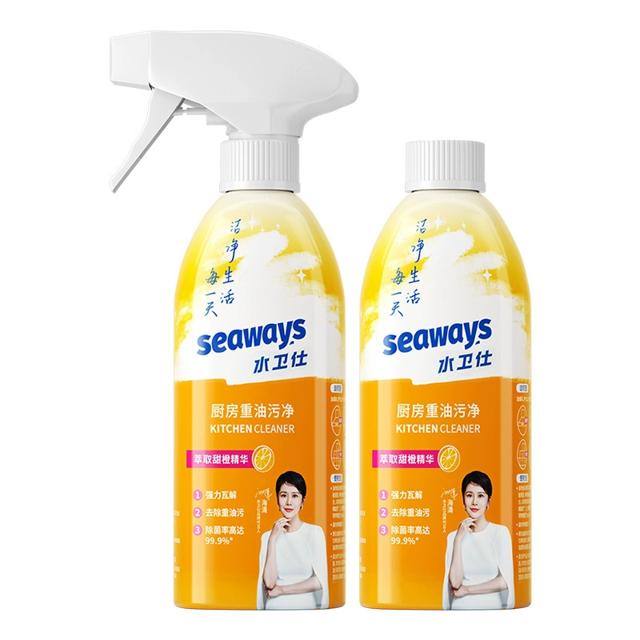 海清代言 水卫仕厨房重油污净2瓶