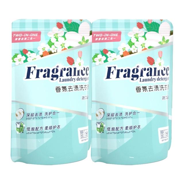 包邮竹叶情洗衣液300g*2袋